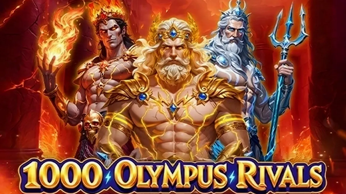1000 Olympus Rivals স্লট গেমের একটি দৃশ্য